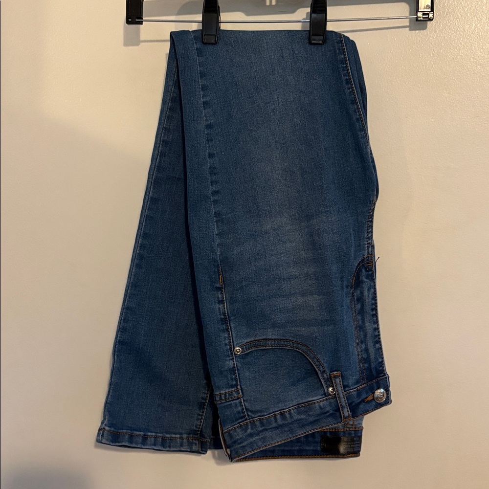 Monkey Ride High Rise Slim Straight Leg Jeans 7 / 28 - Picture 7 of 10